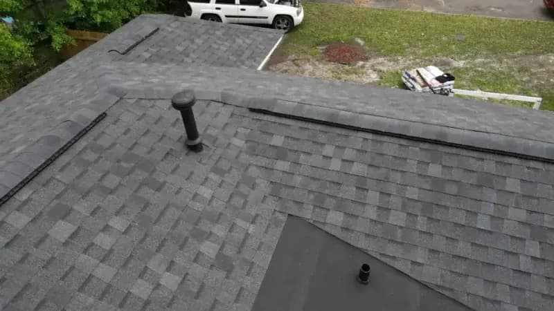 A roofing crew at work, the business context behind Talya CRM